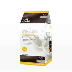 Milk Shake Milk Color 5.3 Açık Kestane Dore Saç Boyası Seti