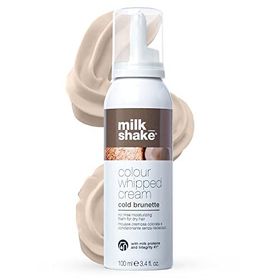 Milk Shake Renkli Durulanmayan Koruyucu Kremsi 100 ml Cold Brunette Saç Bakım Maskesi
