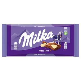 Milka 100 gr Happy Cows Çikolata (3 adet)