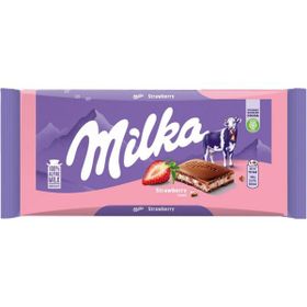 Milka Çilekli Yoğurtlu 100 gr Çikolata
