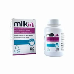 Milkin Anne Sütü Arttırıcı 100 Bitkisel Kapsül Gıda Takviyesi
