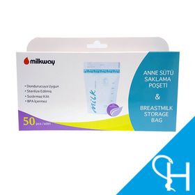 Milkway 50’li Süt Saklama Poşeti