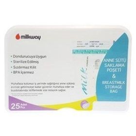 Milkway MLK3 25'li Süt Saklama Poşeti