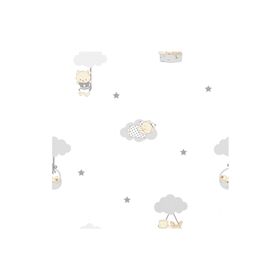 Milky Baby 400-1 Ayıcıklı Bebek Odası Duvar Kağıdı