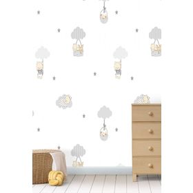 Milky Baby 400-1 Ayıcıklı Bebek Odası Duvar Kağıdı