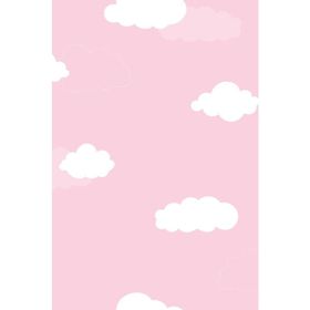 Milky Baby 405-3 Pembe Bulutlu Duvar Kağıdı