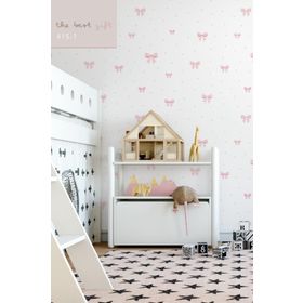 Milky Baby 415-1 Kurdele Desenli Çocuk 5 m2 Duvar Kağıdı