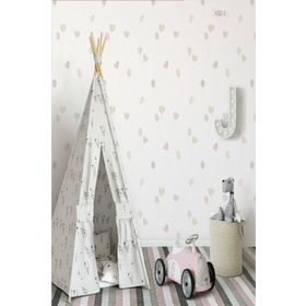 Milky Baby 432-1 Renkli Balon Desenli Çocuk Duvar Kağıdı