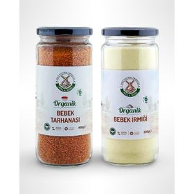 Mill More 400 gr Organik Bebek Tarhanası + 330 gr Organik Bebek İrmiği