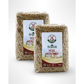 Mill More 750 gr Organik Yeşil Mercimek (2 adet)