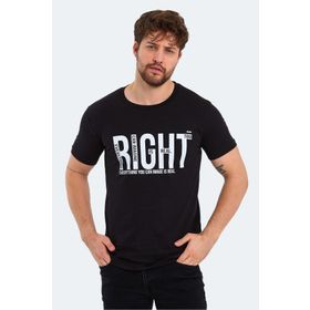 Mille Kauko Siyah Erkek T-Shirt
