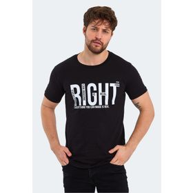 Mille Kauko Siyah Erkek T-Shirt