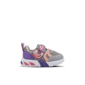 Mille Panama In Açık Gri-Mor Kız Çocuk Sneaker Ayakkabı