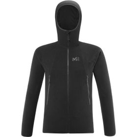 Millet MIV9466 0247 Siyah K Lightgrid H Erkek Kapüşonlu Tam Fermuar Polartec Polar