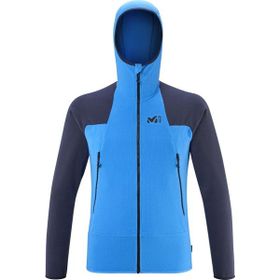 Millet MIV9466 9781 Mavi K Lightgrid H Erkek Kapüşonlu Tam Fermuar Polartec Polar