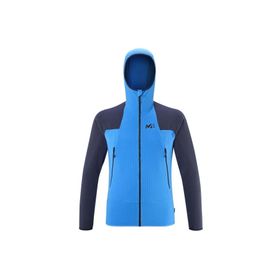 Millet MIV9466 9781 Mavi K Lightgrid H Erkek Kapüşonlu Tam Fermuar Polartec Polar