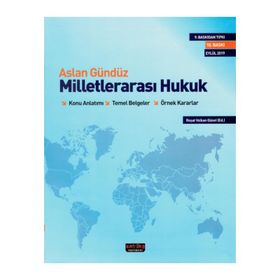 MILLETLERARASI HUKUK - ASLAN GÜNDÜZ