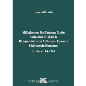 MILLETLERARASI MAL SATIMINA İLIŞKIN SÖZLEŞMELER HAKKINDA BIRLEŞMIŞ MILLETLER ANTLAŞMASI UYARINCA SÖZLEŞMENIN KURULMASI - İPEK SAĞLAM
