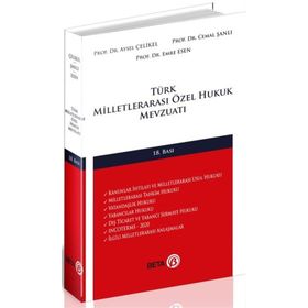 MİLLETLERARASI ÖZEL HUKUK - AYSEL ÇELİKEL