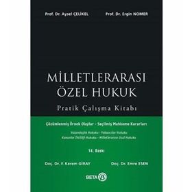 MİLLETLERARASI ÖZEL HUKUK - AYSEL ÇELİKEL