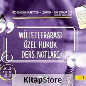 Milletlerarası Özel Hukuk Ders Notları - Kolektif