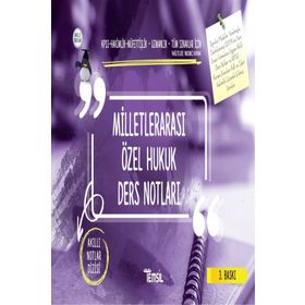 Milletlerarası Özel Hukuk Ders Notları - Kolektif