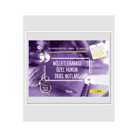 Milletlerarası Özel Hukuk Ders Notları - Kolektif
