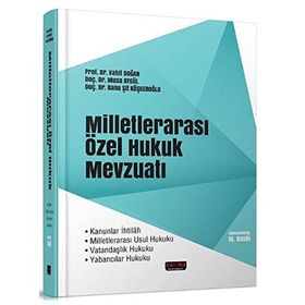 Milletlerarası Özel Hukuk Mevzuatı - av celal ulgen