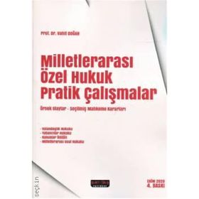 Milletlerarası Özel Hukuk - Vahit Doğan