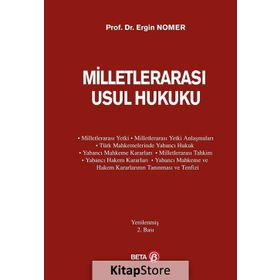 MİLLETLERARASI USUL HUKUKU - ERGIN NOMER