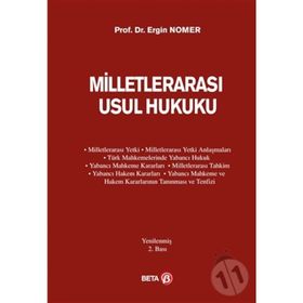 MİLLETLERARASI USUL HUKUKU - ERGIN NOMER