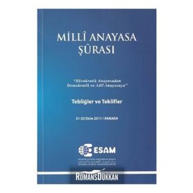 Milli Anayasa Şurası - A. Recai Tekin