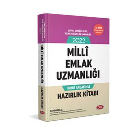 Milli Emlak Uzmanlığı Özel Sınavı Konu Anlatımlı Hazırlık Kitabı Data Yayınları
