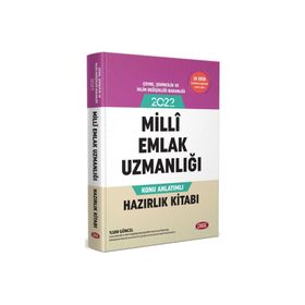 Milli Emlak Uzmanlığı Özel Sınavı Konu Anlatımlı Hazırlık Kitabı Data Yayınları
