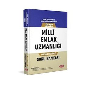 Milli Emlak Uzmanlığı Soru Bankası Data Yayınları