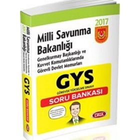 Milli Savunma Bakanlığı A Tipi Uzmanlık Kadro İçin GYS Soru Bankası 2017 - kollektif