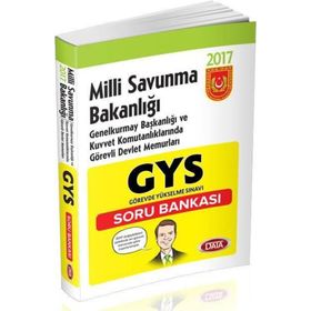 Milli Savunma Bakanlığı GYS Soru Bankası - Data Yayınları