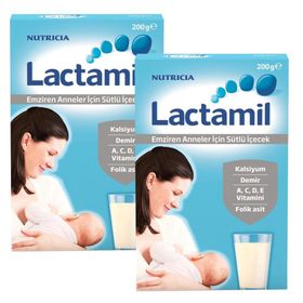 Milupa Lactamil 200 gr 2'li Sütlü Emziren Anne İçeceği