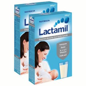 Milupa Lactamil 200 gr 2'li Sütlü Emziren Anne İçeceği