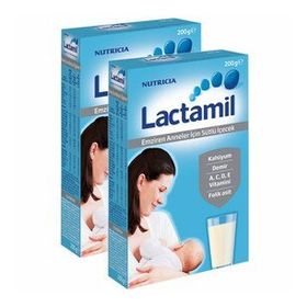 Milupa Lactamil 200 gr 2'li Sütlü Emziren Anne İçeceği