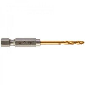 Milwauke Shockwave HSS-G Hex Girişli Metal 2'li Paket 3.2x66.5 mm Matkap Ucu