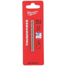 Milwauke Thunderweb DIN338 4.2x75 mm 2 Adet Matkap Ucu
