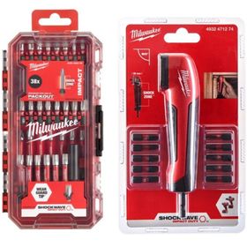Milwaukee 49 Parça Shockwave Dik Açılı Darbeli Bits Seti