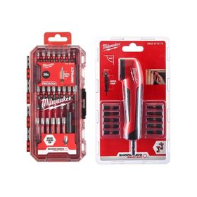 Milwaukee 49 Parça Shockwave Dik Açılı Darbeli Bits Seti