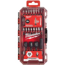 Milwaukee 4932 4920 03 35 Parça Vidalama Bits Uç Set