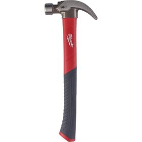 Milwaukee 4932478657 450 gr Fiber Saplı Kavisli Çivi Bölmeli Çekiç
