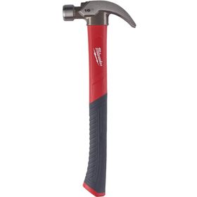 Milwaukee 4932478657 450 gr Fiber Saplı Kavisli Çivi Bölmeli Çekiç