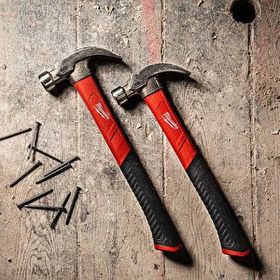 Milwaukee 4932478657 450 gr Fiber Saplı Kavisli Çivi Bölmeli Çekiç