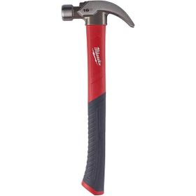 Milwaukee 4932478657 450 gr Fiber Saplı Kavisli Çivi Bölmeli Çekiç