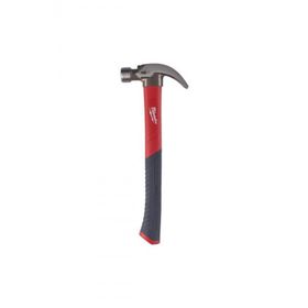 Milwaukee 4932478658 570 gr Fiber Saplı Kavisli Çivi Bölmeli Çekiç